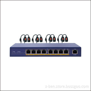 Power Video Balun with 8CH Power Video